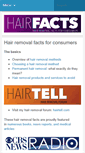 Mobile Screenshot of hairfacts.com